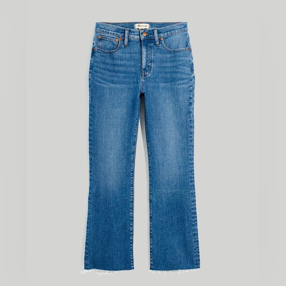 Madewell Mid Rise Kick Out Jeans
